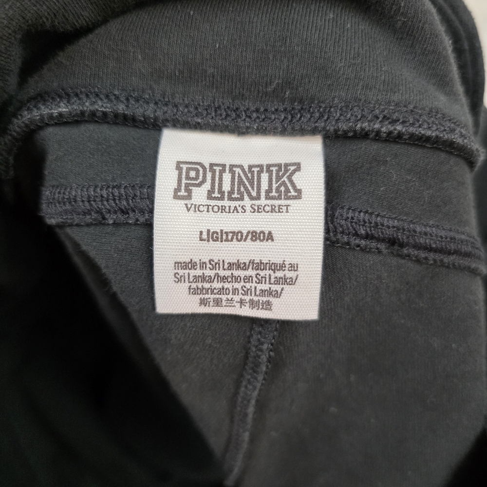 Pink Victorias Secret Black Cotton Bike Shorts - Picture 5 of 8